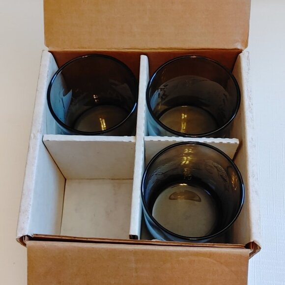 VINTAGE McDonald's Hawaii Sea Glasses Comes with 3 Smokey Glasses McDonald's Haw - Picture 5 of 11